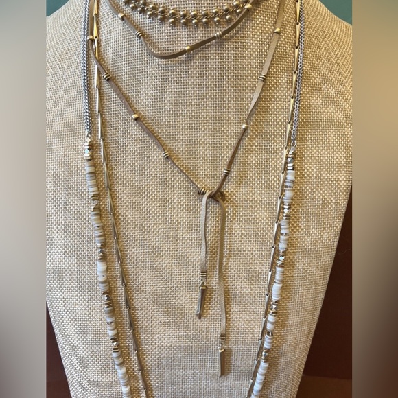 Stella & dot 5-tier layering necklace - Picture 1 of 5